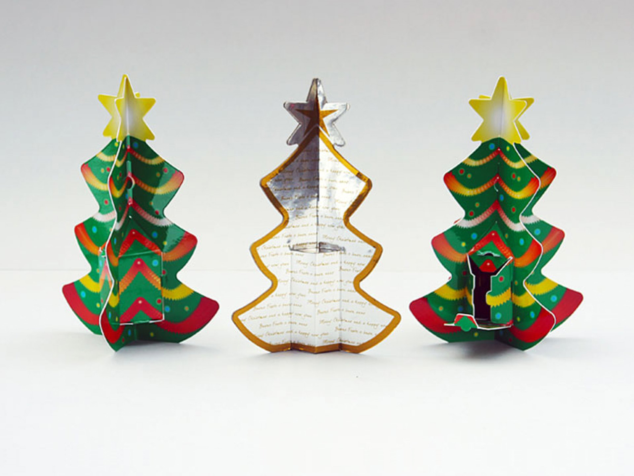 Albero di Natale Mini - Packaging Personalizzato. 