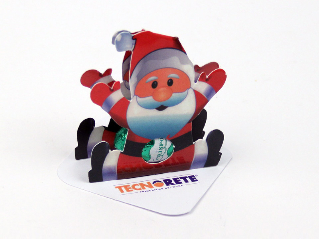 Mini Babbo Natale - Packaging Personalizzato. 