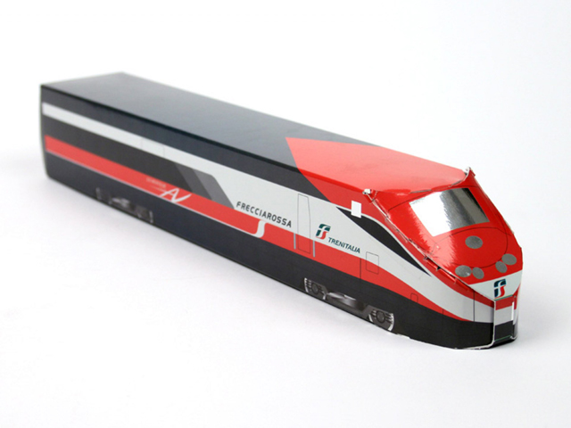 Treno Frecciarossa 3D - Packaging Personalizzato