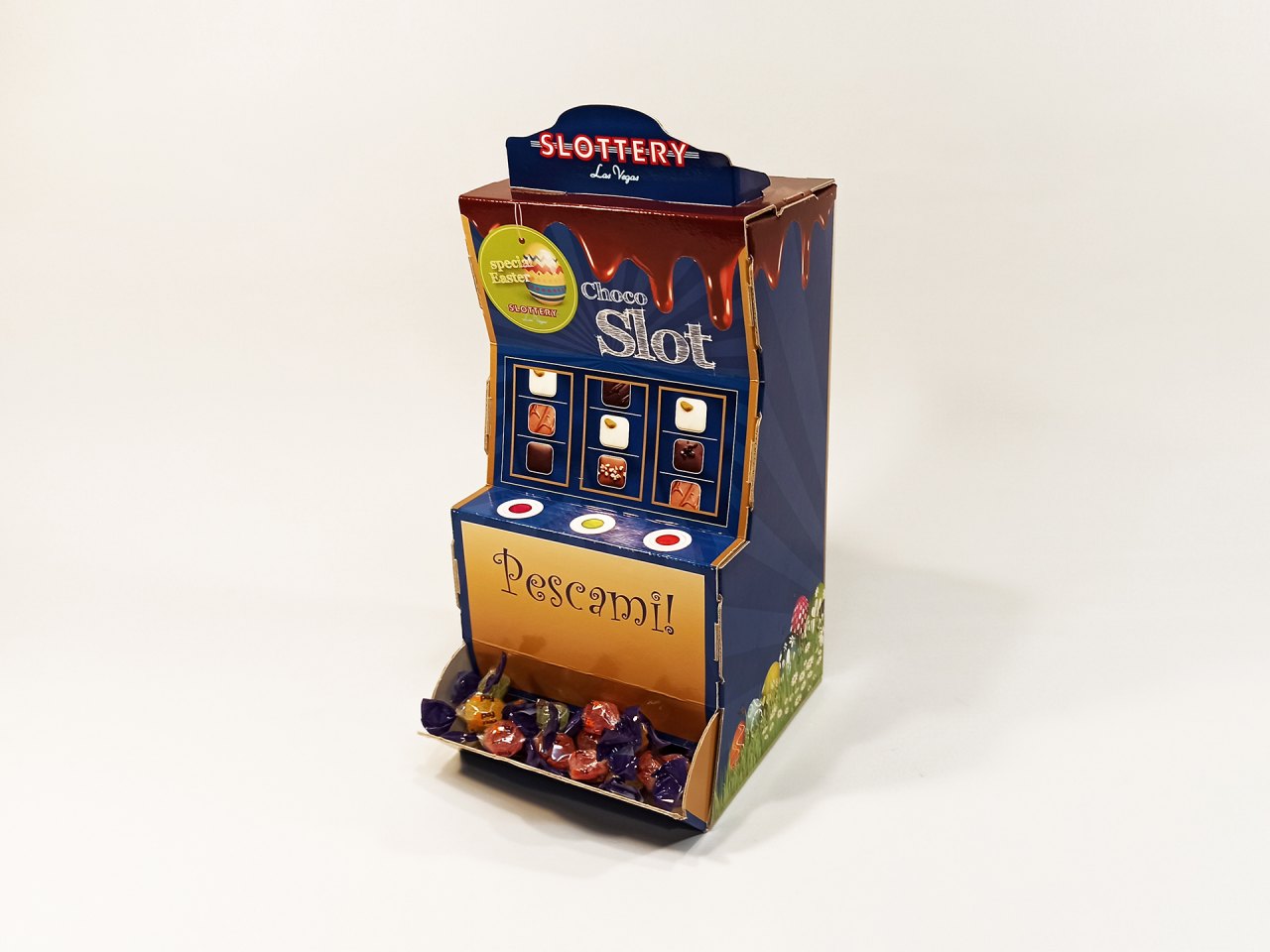 Slot Machine - Packaging Personalizzato. 