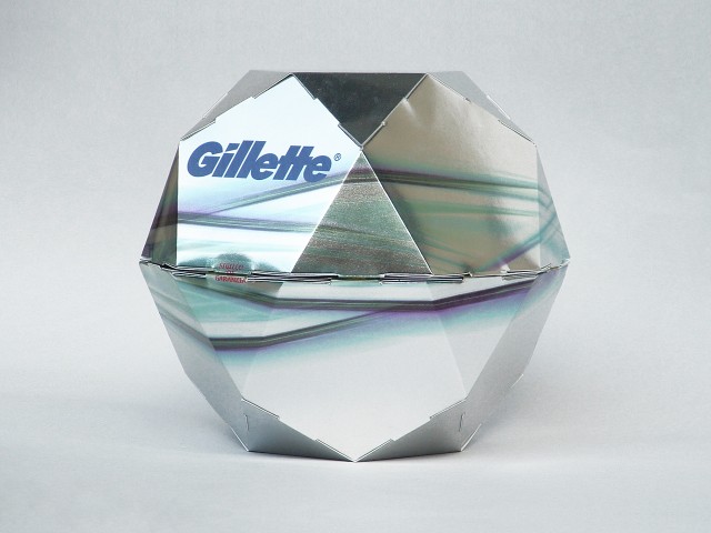Icosidodecaedro Gillette - Packaging Personalizzato