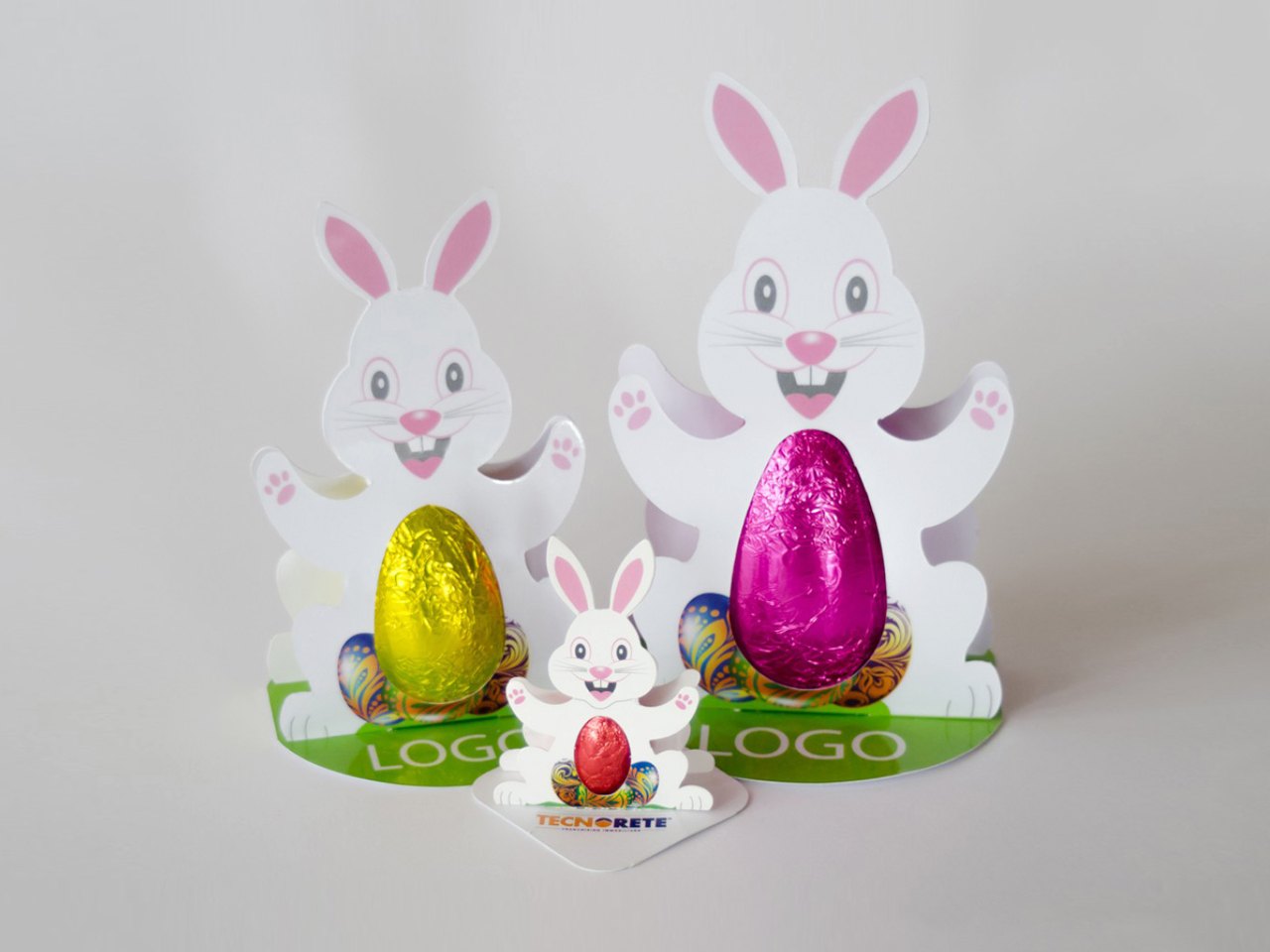 Coniglietto con Ovetto - Packaging Personalizzato. 