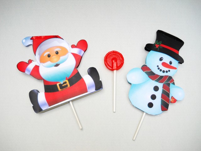 Lollipop Natale - Packaging Personalizzato. 
