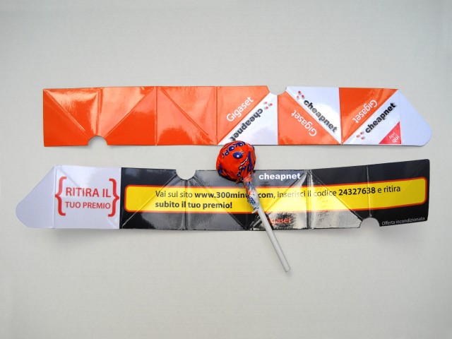 Astuccio Tridimensionale per Lollipop  - Packaging Personalizzato. 